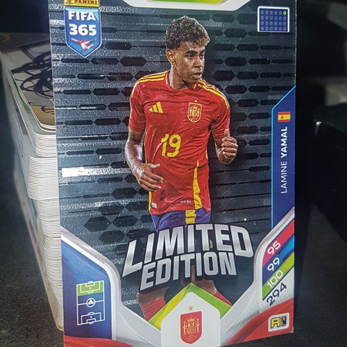 Lamine Yamal Limited Edition Panini Adrenalyn XL FIFA 365 card