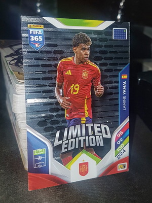 Lamine Yamal Limited Edition Panini Adrenalyn XL FIFA 365 card