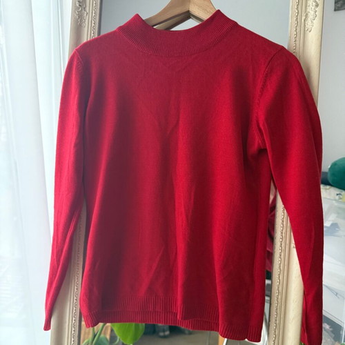Adagio wool red sweater like new, size S and M