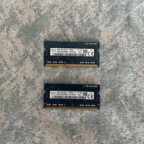 Ram SO DIMM DDR3 4GB like new for laptop