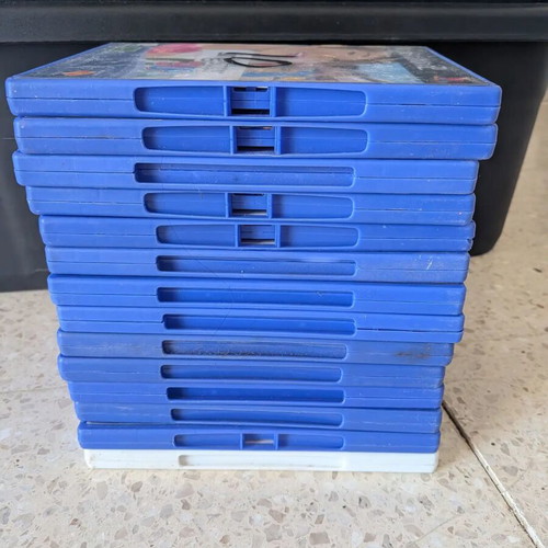 Singstar games bundle for PlayStation 2, used, 14 discs