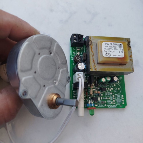 Motor with speed control 220-24 V used for various production machines