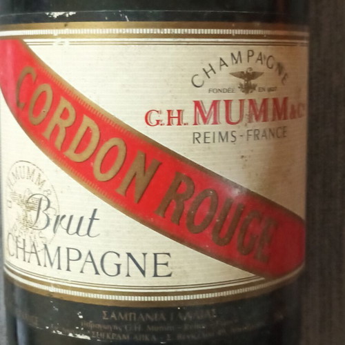 Mumm Champagne Cordon Rouge Brut new, Reims France