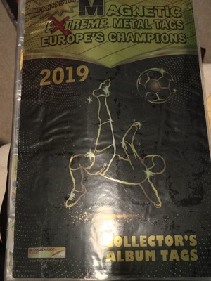 Extreme Europe's Champions 2019 used collectible tags