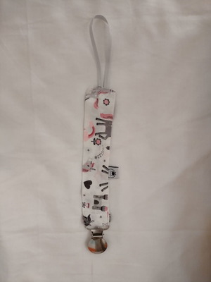 Handmade pacifier clip new