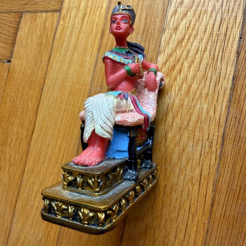 Pharaoh Decorative Figurine in Excellent Condition
