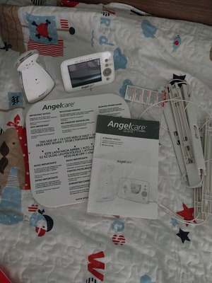 Angelcare AC1300 baby monitor with breath detection used