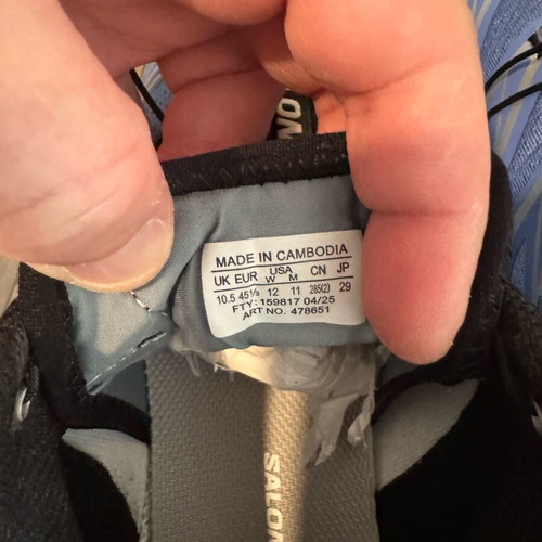 Salomon Xt-6 Ultramarine like new, size 45