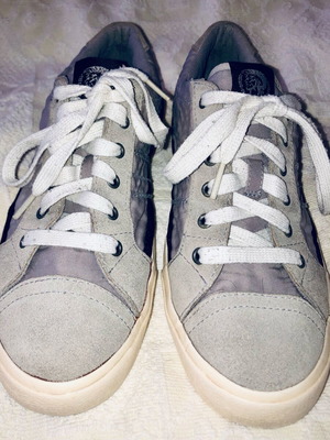 Diesel sneakers σαν καινούργια, μέγεθος 41, σουέτ και ύφασμα, γκρι