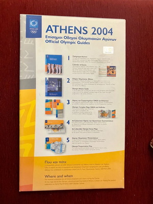 Athens 2004 Olympic Games Official Program Pack new