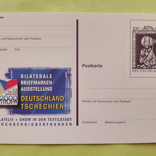 German 1997 stamp with Bonn first day cover