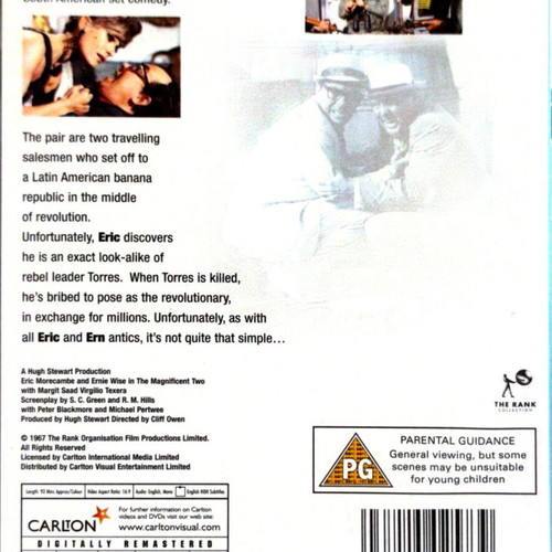 The Magnificent Two DVD comedy movie used, English subtitles