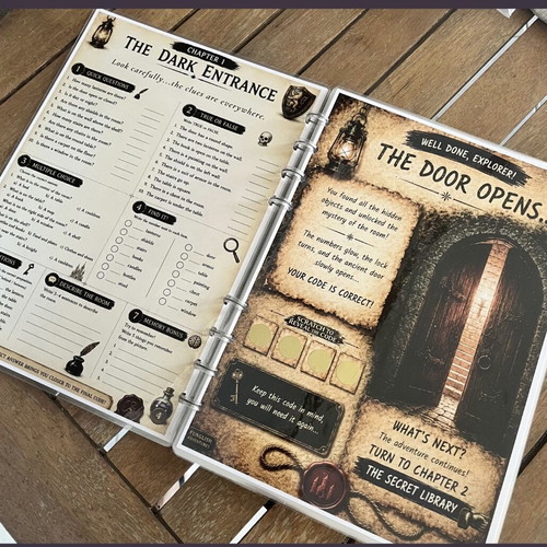The Dark Castle Escape Room for Kids in English, new