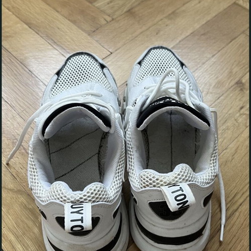 Women's light summer sneakers used, white, sizes 37.5-38