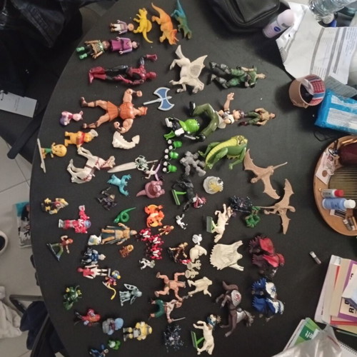 Various figures, about 70 pieces