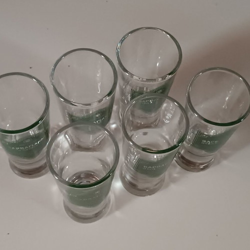 Ouzo and Tsipouro Glasses new, pack of 6