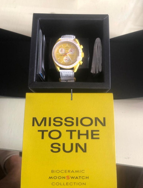 Omega+Swatch MISSION TO THE SUN