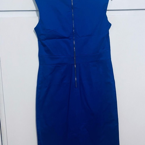 Anonima blue midi dress size Large like new