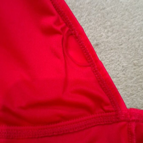 4F Women's Swimwear Top XL Red new with UV protection