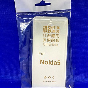 Nokia 5 ultra slim 0,3mm Διάφανο