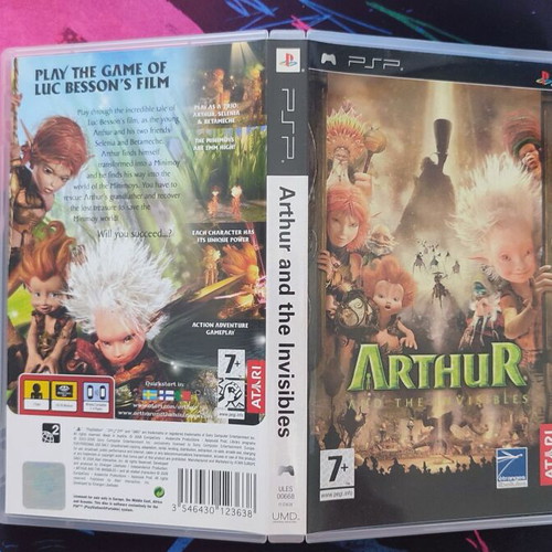 Arthur and the Invisibles PSP game like new