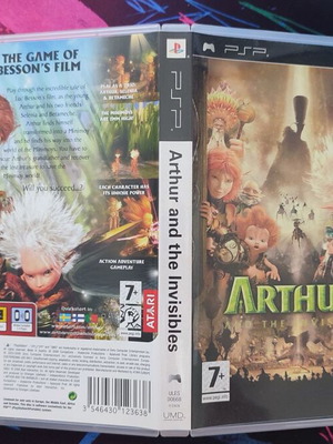Arthur and the Invisibles PSP game like new