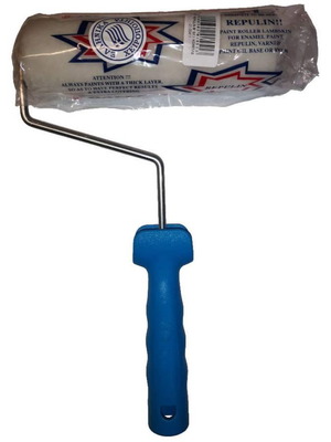 Rollex Repulin Paint Roller 10cm like new with Handle