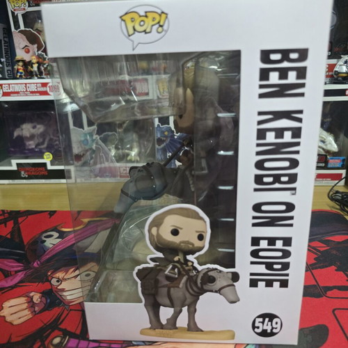 Funko Pop Deluxe Star Wars #549 Ben Kenobi On Eopie like new