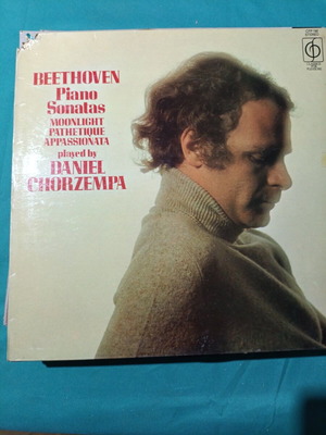 Beethoven Piano Sonatas Moonlight Pathetique Appassionata vinyl record
