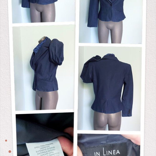 In Linea women's fitted denim blazer