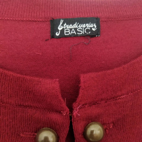 Women's cardigan and blouse in red, like new, size L