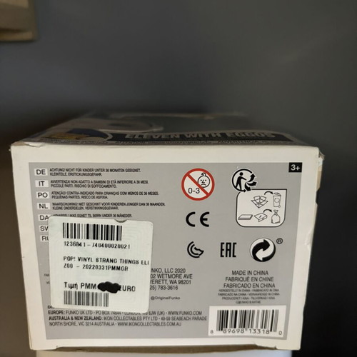 Eleven With Eggos Funko Pop 421 used, box damaged