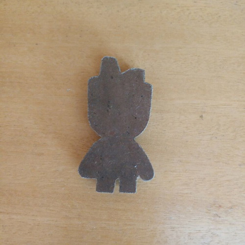 Wooden Groot decorative like new