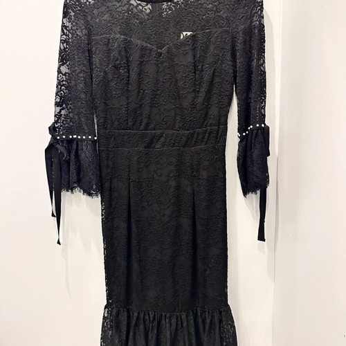 Mangano dress new, black, size M