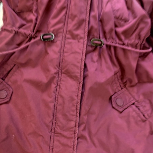Splendid women's parka jacket size M like new, burgundy