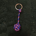 Mini monkey fist keychain new