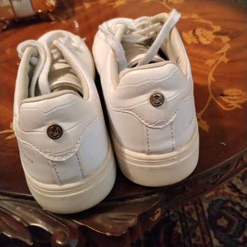 Renato Garini women's sneakers used, white, size 38