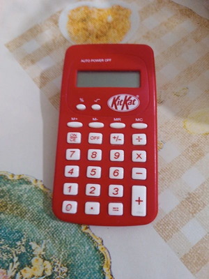 Αριθμομηχανή KitKat σαν καινούργιο