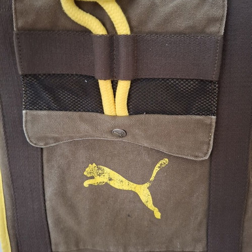 Puma beach towel bag with pockets for wallet, sunscreen, phone