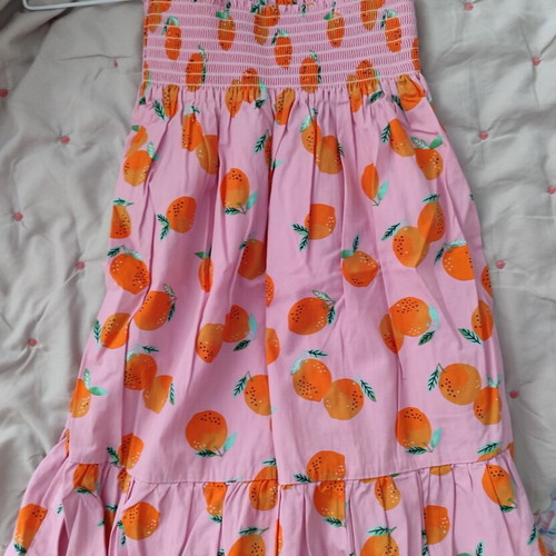 H&M Girl's Dress like new, pink multicolor, size 104-110 cm, 5 years