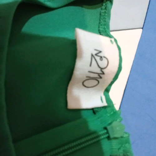 Dress green with A-line used like new, size M