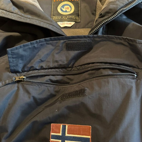 Napapijri Rainforest Winter Jacket unisex XXL like new, blue