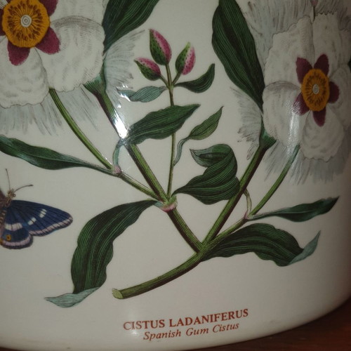 Living room flowerpot used, height 14cm, diameter 21cm