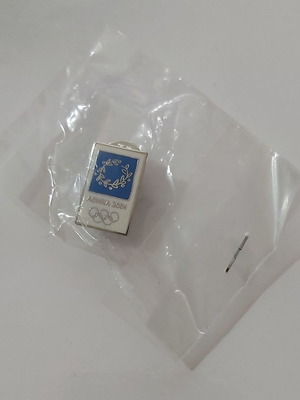 Olympic Games 2004 lapel pins new, set of 2