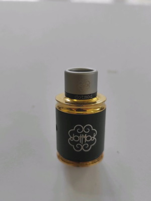 Dotmod Petri V2 RDA μαύρο καινούργιο με επιπλέον ασημί tank