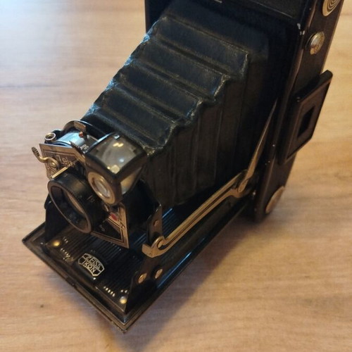 Zeiss Ikon Nettar folding camera used, vintage 120 film