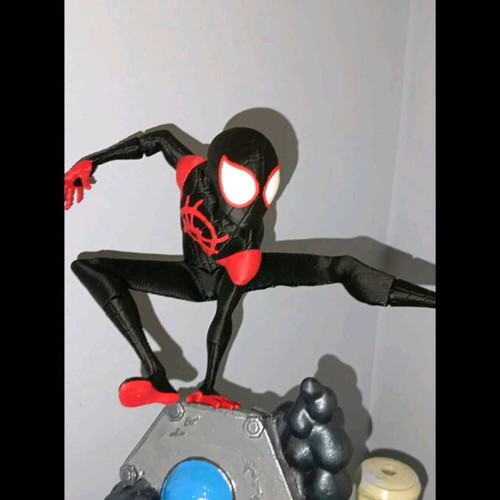 Spiderman Miles Morales 3D printed figure like new