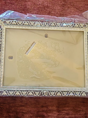 Vintage photo frame, new in original packaging