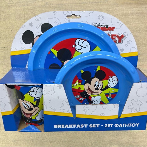 Mickey feeding set new