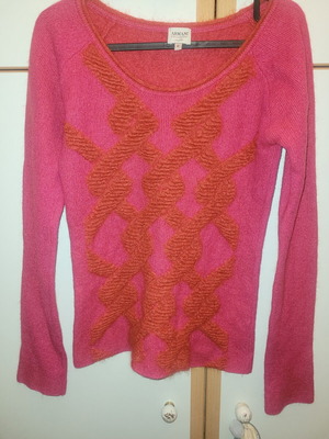 Armani Collezioni women's two-tone sweater like new, size M